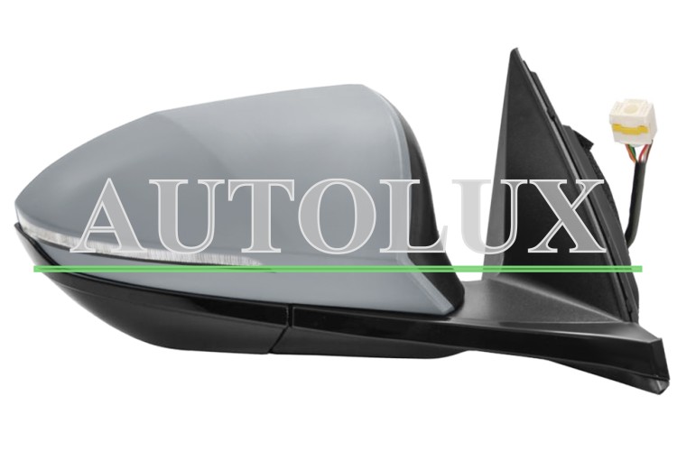 Espejo retrovisor hyundai tucson 2020-> electrico / perfil negro / termico / piloto intermitente / imprimado / derecho.  Referencia OE:87620