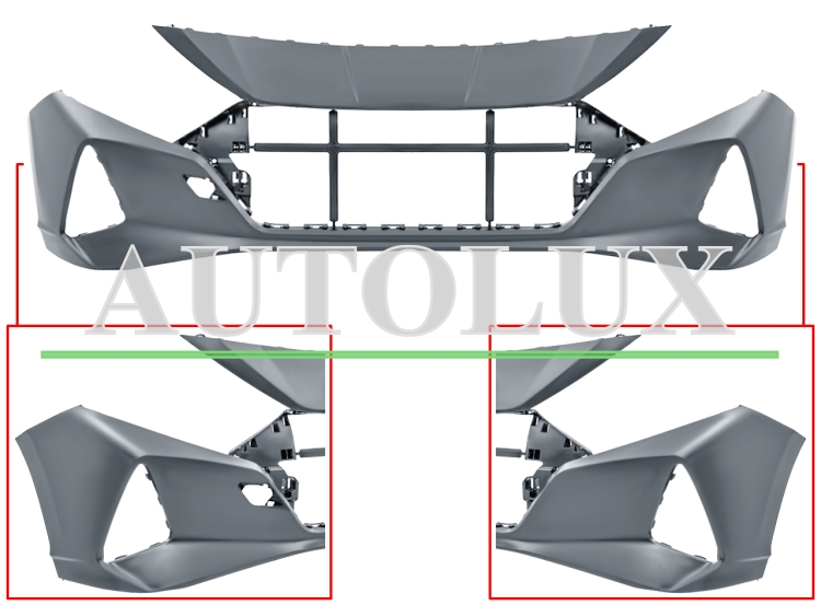 Parachoques hyundai i20 2020-> delantero / imprimado.  Referencia OE:86511Q0000