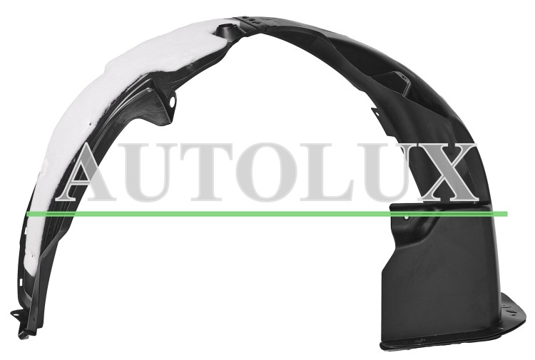 Guardabarros hyundai i20 2020-> delantero / con insonorizacion / izquierdo.  Referencia OE:86811Q0000