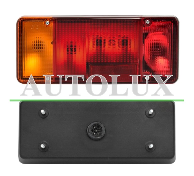 Piloto trasero iveco daily 1999-2006 modelo pick up / con portabombillas / izquierdo.  Referencia OE:500341497