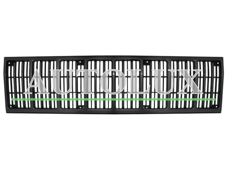 Rejilla jeep cherokee 1988-1991 frente / negra.  Referencia OE:55013145
