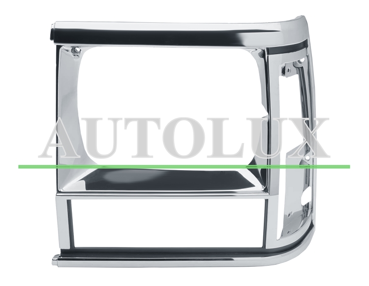 Moldura faro jeep cherokee 1991-1995 cromada / izquierda.  Referencia OE:55034079