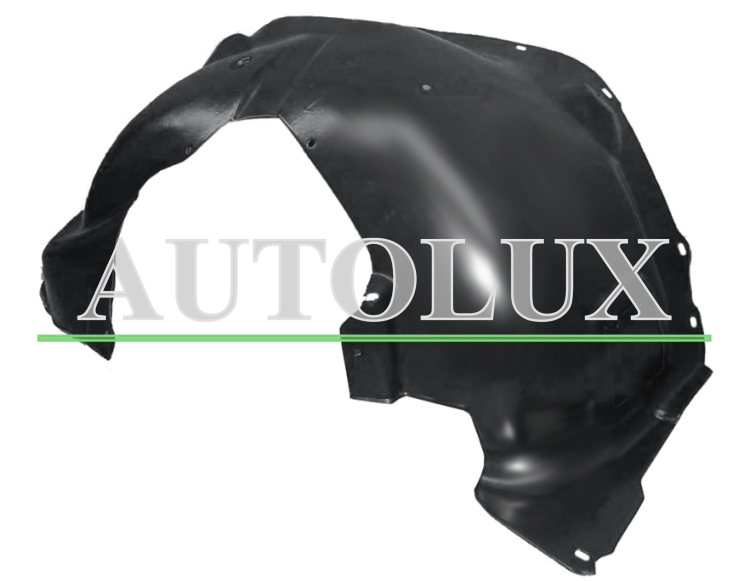 Guardabarros jeep cherokee 2001-2005 delantero izquierdo.  Referencia OE:55360145AHG