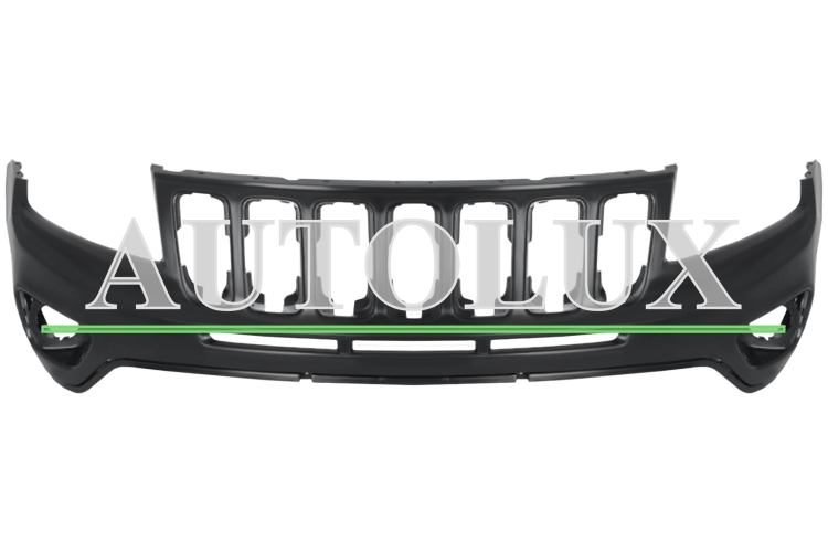 Parachoques jeep compass 2011-2017 delantero.  Referencia OE:68109861AC