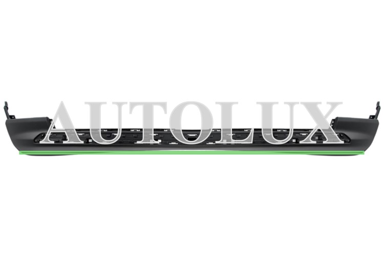 Parachoques jeep compass 2021-2025 delantero / inferior / con agujeros moldura / superficie lisa.  Referencia OE:K6WQ73RXFAA