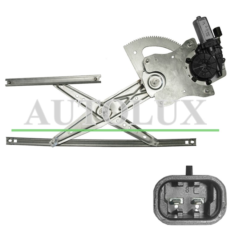 Elevalunas kia carens 2002-2006 electrico / con motor / 2 pins / delantero izquierdo