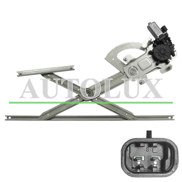 Elevalunas kia carnival 2001-2006 electrico / con motor / 2 pins / delantero izquierdo.  Referencia OE:0K55259560B