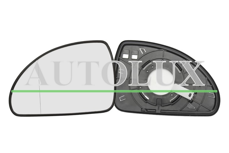 Cristal espejo retrovisor kia ceed 2007-2009 con soporte / asferico / izquierdo.  Referencia OE:876111H000