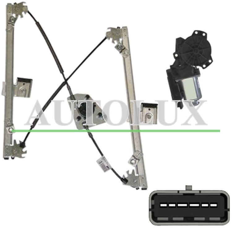 Elevalunas kia ceed 2007-2009 5 puertas / electrico / con motor / confort / delantero izquierdo.  Referencia OE:82471