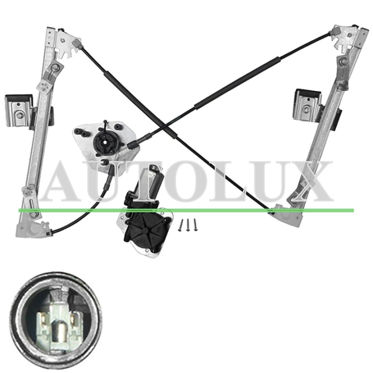 Elevalunas kia ceed 2009-2012 3 puertas / electrico / con motor / 2 pins / delantero derecho.  Referencia OE:82481