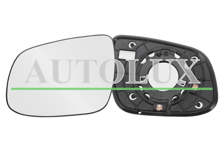 Cristal espejo retrovisor kia ceed 2009-2012 con soporte / convexo / izquierdo.  Referencia OE:876111H005