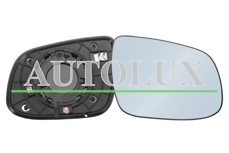 Cristal espejo retrovisor kia ceed 2009-2012 con soporte / termico / convexo / azul / derecho.  Referencia OE:876211H655