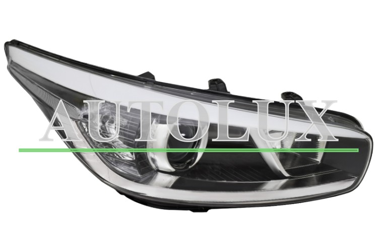 Faro delantero kia ceed 2012-2015 5 puertas / familiar / lampara h7+h7 / derecho.  Referencia OE:92102A2010