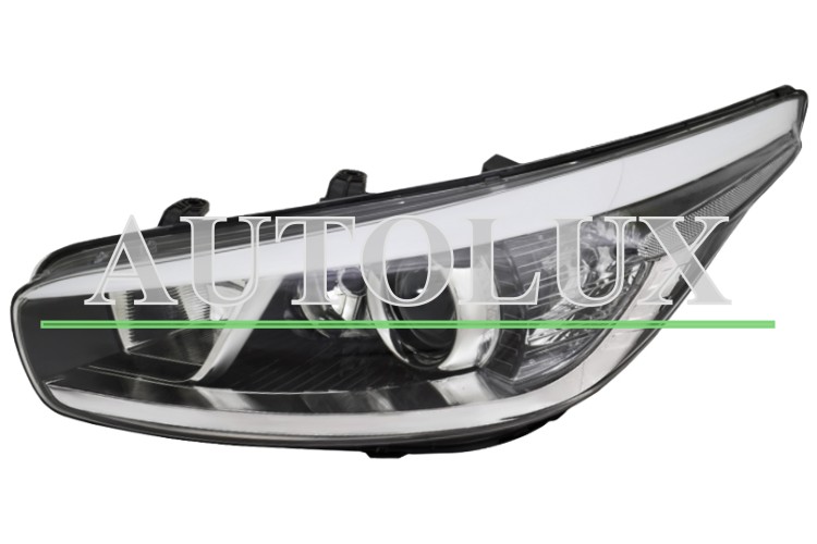 Faro delantero kia ceed 2012-2015 5 puertas / familiar / lampara h7+h7+h7 / izquierdo.  Referencia OE:92101A2000