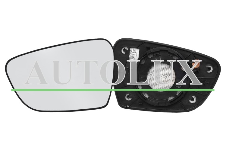 Cristal espejo retrovisor kia ceed 2015-2018 con soporte / termico / convexo / izquierdo.  Referencia OE:87611A2020