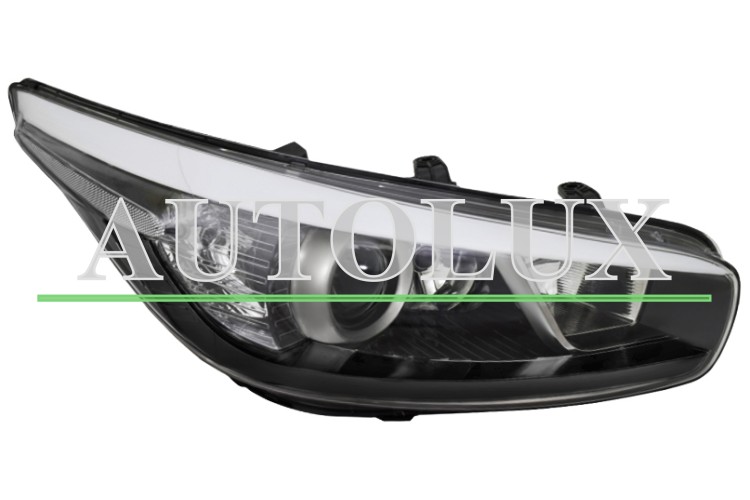 Faro delantero kia ceed 2015-2018 5 puertas / familiar / lampara h7+h7+h7 / derecho.  Referencia OE:92102A2441