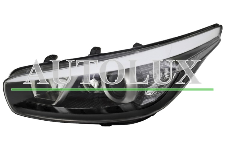 Faro delantero kia ceed 2015-2018 5 puertas / familiar / lampara h7+h7+h7 / izquierdo.  Referencia OE:92101A2441