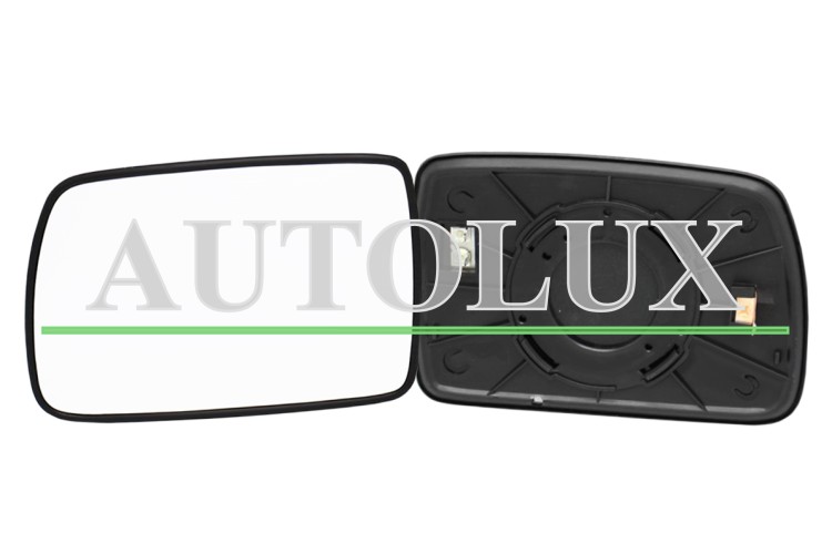 Cristal espejo retrovisor kia picanto 2004-2008 con soporte / termico / convexo / izquierdo.  Referencia OE:8761107650