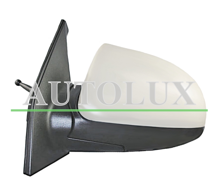 Espejo retrovisor kia picanto 2008-2011 mecanico / imprimado / izquierdo.  Referencia OE:8761007038