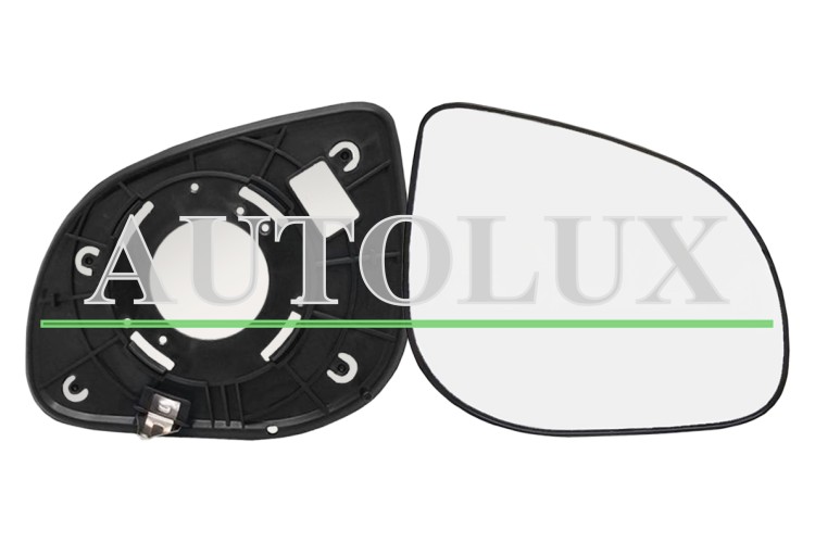 Cristal espejo retrovisor kia picanto 2008-2011 con soporte / convexo / derecho.  Referencia OE:8762107108