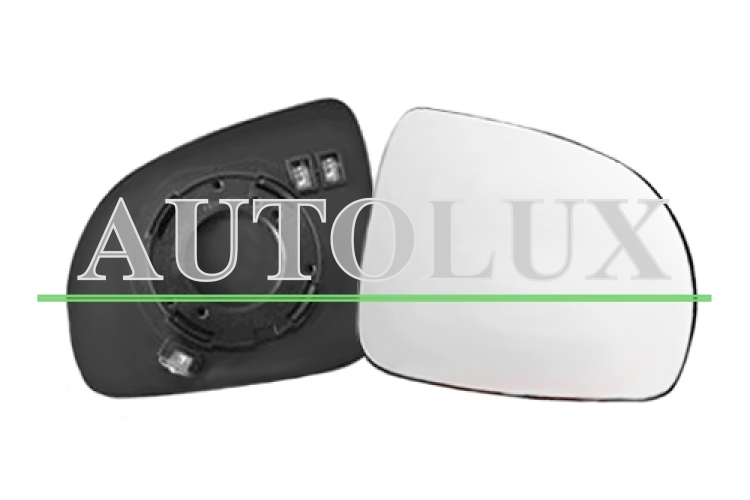 Cristal espejo retrovisor kia picanto 2008-2011 con soporte / termico / convexo derecho.  Referencia OE:8762107608