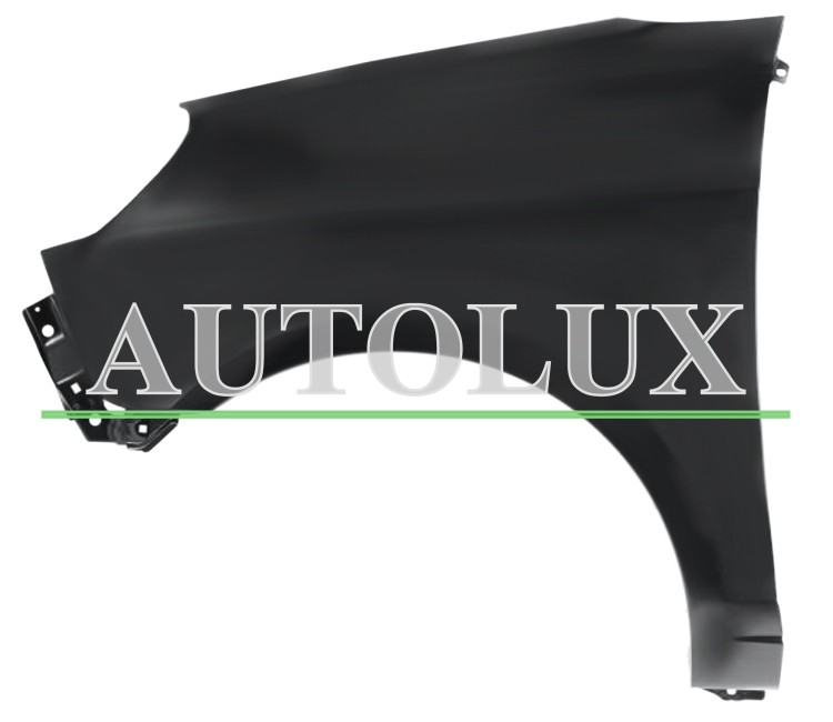 Aleta kia picanto 2008-2011 delantera / sin piloto / izquierda.  Referencia OE:6631107600