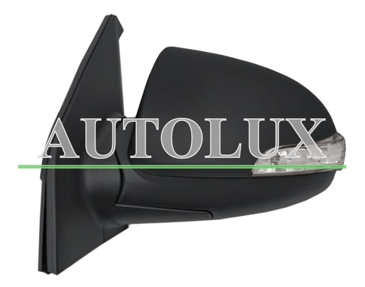 Espejo retrovisor kia picanto 2008-2011 electrico / termico / piloto intermitente / izquierdo.  Referencia OE:8761007073