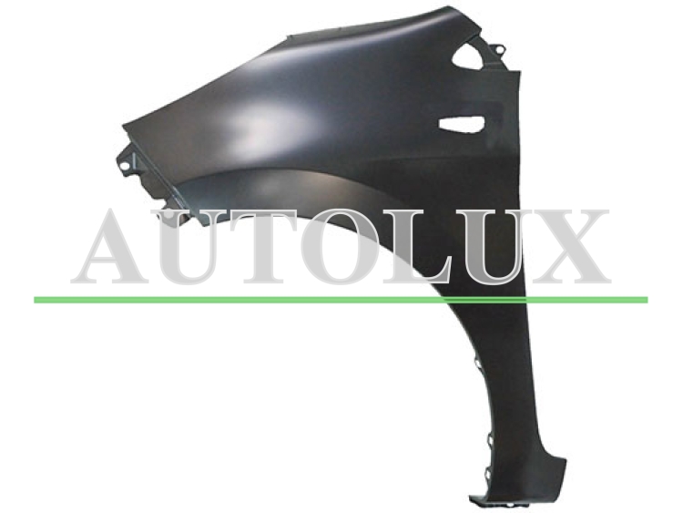 Aleta kia picanto 2011-2015 delantera / con piloto / izquierda.  Referencia OE:663111Y310