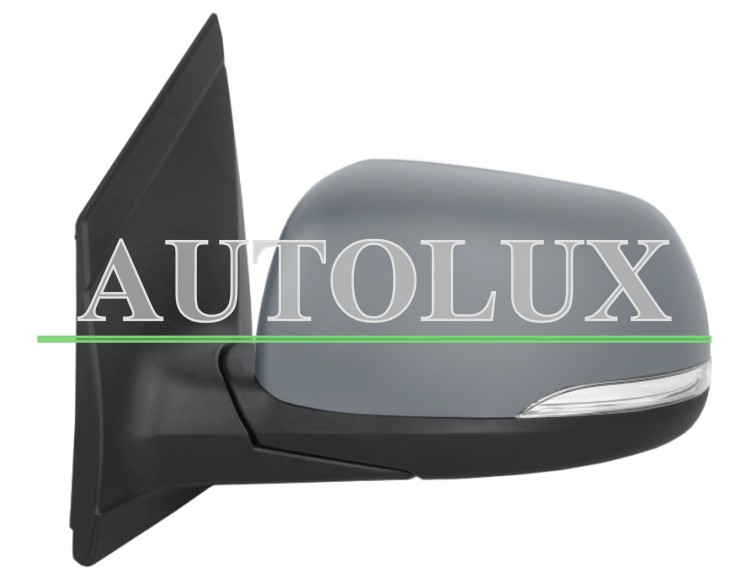 Espejo retrovisor kia picanto 2011-2015 electrico / termico / piloto intermitente / abatible electricamente / imprimado / izquierdo.  Referencia OE:876101Y420