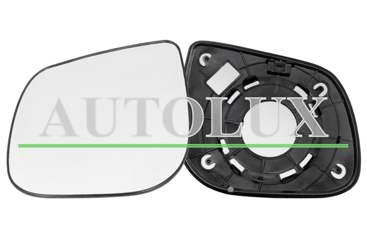Cristal espejo retrovisor kia picanto 2015-2017 con soporte / convexo / izquierdo.  Referencia OE:876111Y000