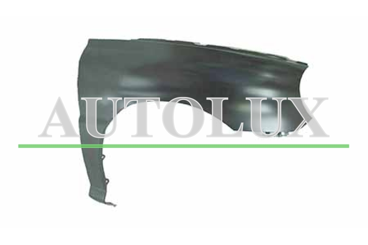 Aleta kia rio 1999-2003 delantera / sin piloto / sin moldura / derecha.  Referencia OE:0K30A52111