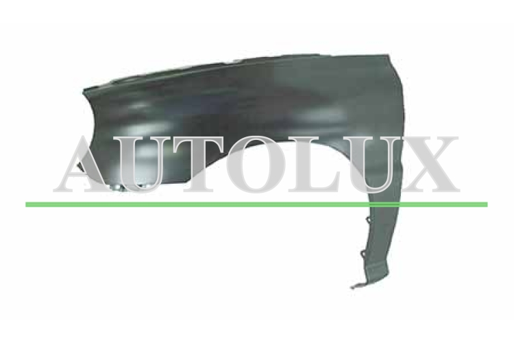 Aleta kia rio 1999-2003 delantera / sin piloto / sin moldura / izquierda.  Referencia OE:0K30A52211