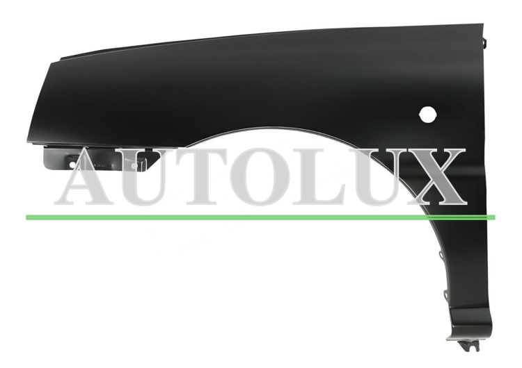 Aleta kia rio 2003-2006 delantera / con piloto / con moldura / izquierda.  Referencia OE:66311FD030