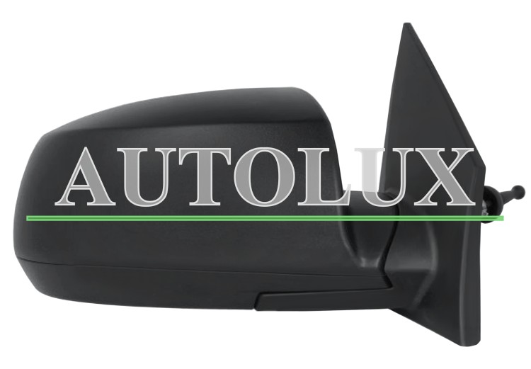 Espejo retrovisor kia rio 2006-2011 mecanico / derecho.  Referencia OE:876201G200