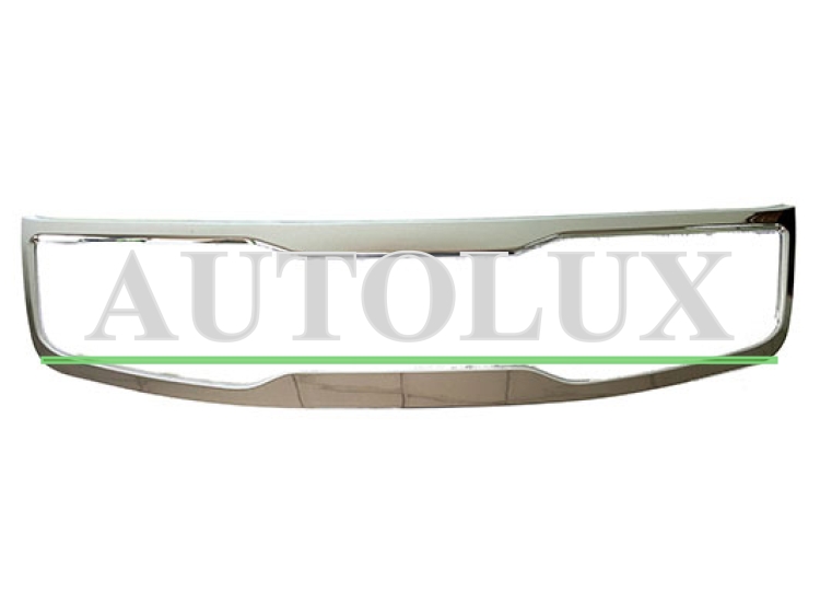 Marco rejilla kia rio 2009-2011 frente / cromado.  Referencia OE:863611G600