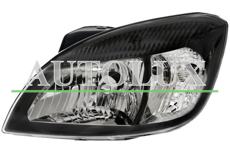 Faro delantero kia rio 2006-2011 base negra / izquierdo.  Referencia OE:921011G630