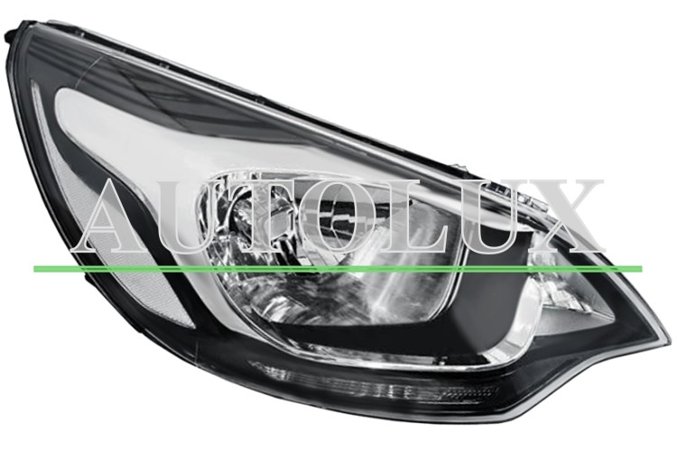 Faro delantero kia rio 2011-2014 4 puertas / derecho.  Referencia OE:921021W030