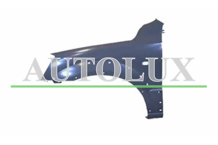 Aleta kia sorento 2006-2009 delantera / con moldura aleta / izquierda.  Referencia OE:663113E141