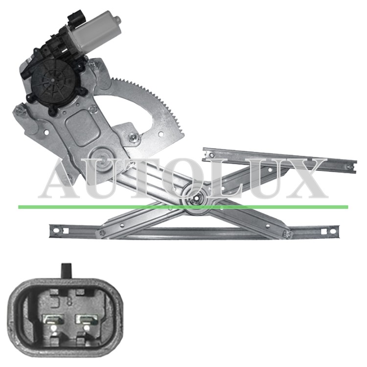 Elevalunas kia sorento 2002-2006 electrico / con motor / 2 pins / trasero derecho.  Referencia OE:824023000
