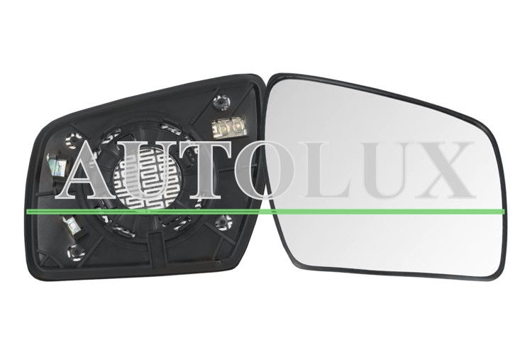 Cristal espejo retrovisor kia soul 2008-2011 con soporte / termico / convexo / derecho.  Referencia OE:876112K050