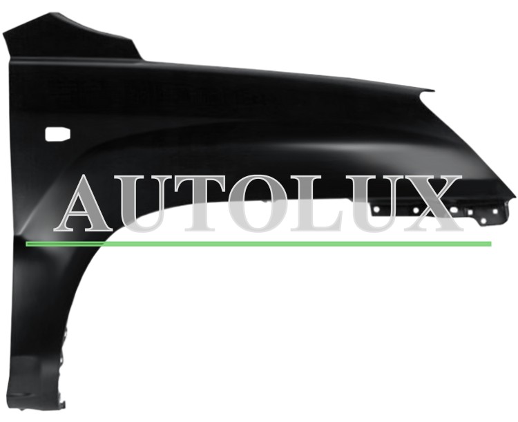 Aleta kia sportage 2004-2010 delantera / sin moldura / con piloto / derecha.  Referencia OE:663211F120