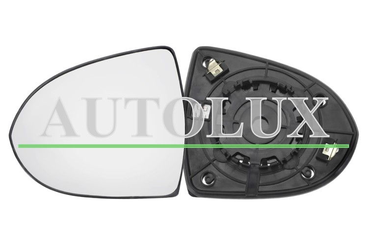 Cristal espejo retrovisor kia sportage 2010-2016 con soporte / termico / convexo / derecho.  Referencia OE:876213W350