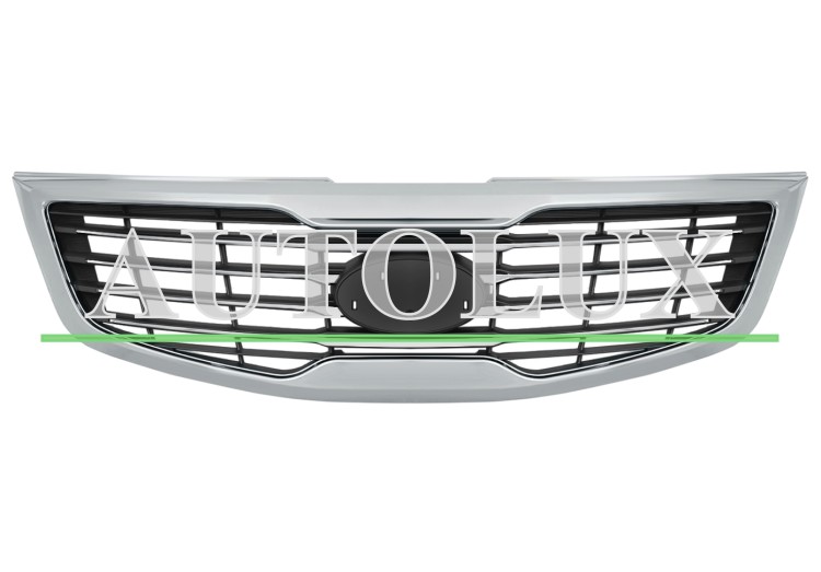 Rejilla kia sportage 2010-2014 frente / con marco cromada / con moldura cromada.  Referencia OE:863503W030