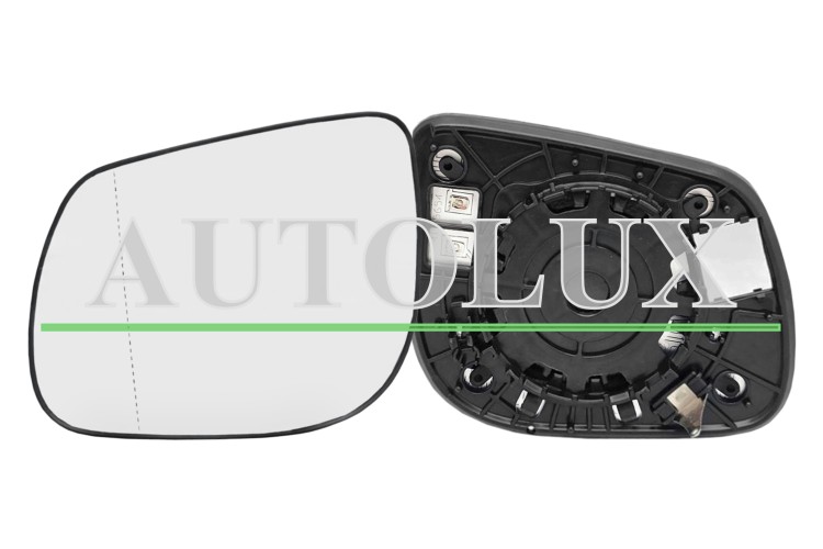 Cristal espejo retrovisor kia picanto 2017-2023 con soporte / termico / asferico / derecho.  Referencia OE:87621G6050