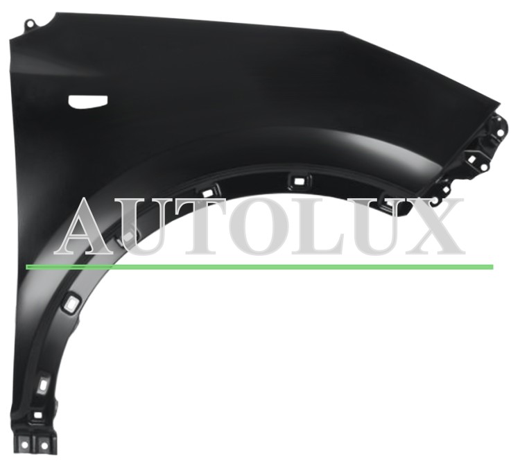 Aleta kia sportage 2016-2018 delantera / con piloto / derecha.  Referencia OE:66321F1050