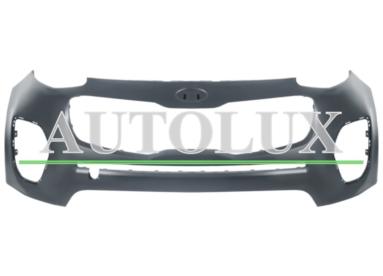 Parachoques kia sportage 2016-2018 delantero / imprimado.  Referencia OE:86511F1000