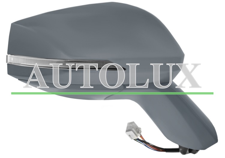 Espejo retrovisor kia sportage 2021-> base imprimada / electrico / termico / piloto intermitente / abatible electricamente / imprimado / derecho.  Referencia OE:87621