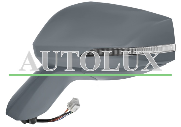 Espejo retrovisor kia sportage 2021-> base imprimada / electrico / termico / piloto intermitente / abatible electricamente / imprimado / izquierdo.  Referencia OE:87614
