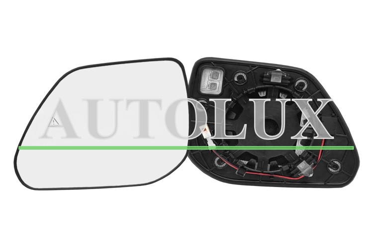 Cristal espejo retrovisor kia niro 2022-> con soporte / termico / side assist / convexo / izquierdo.  Referencia OE:87611AT030