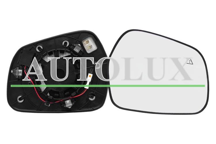 Cristal espejo retrovisor kia sorento 2020-2024 con soporte / termico / side assist / convexo / derecho.  Referencia OE:87621P2070